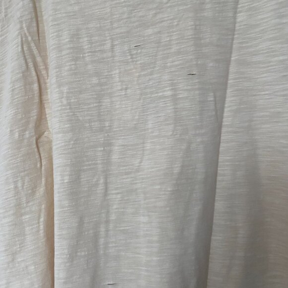 Gallery Dept Ripped Beige Sleeveless T-Shirt - Picture 6 of 8